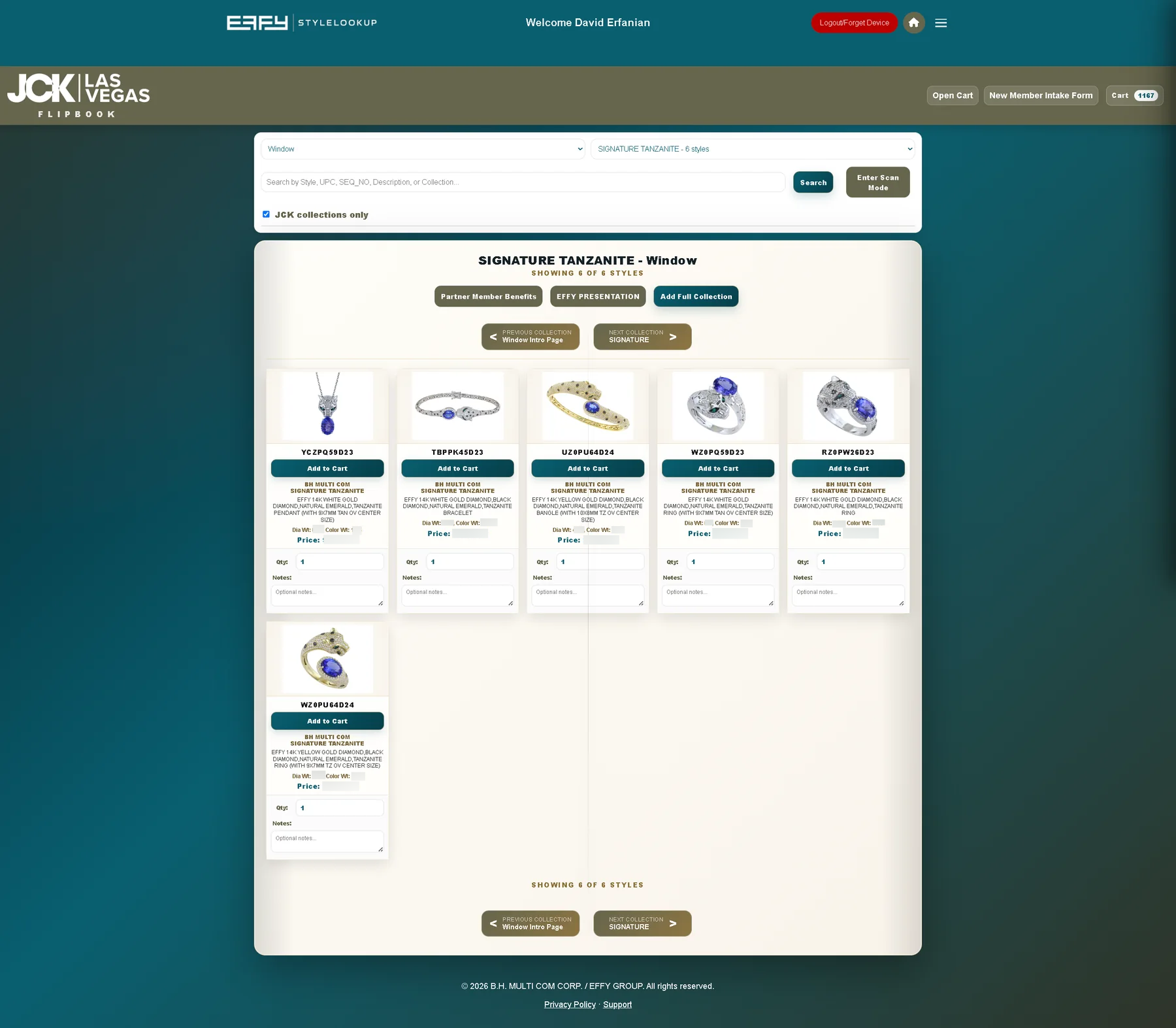 Digital Selling Tools application screenshot